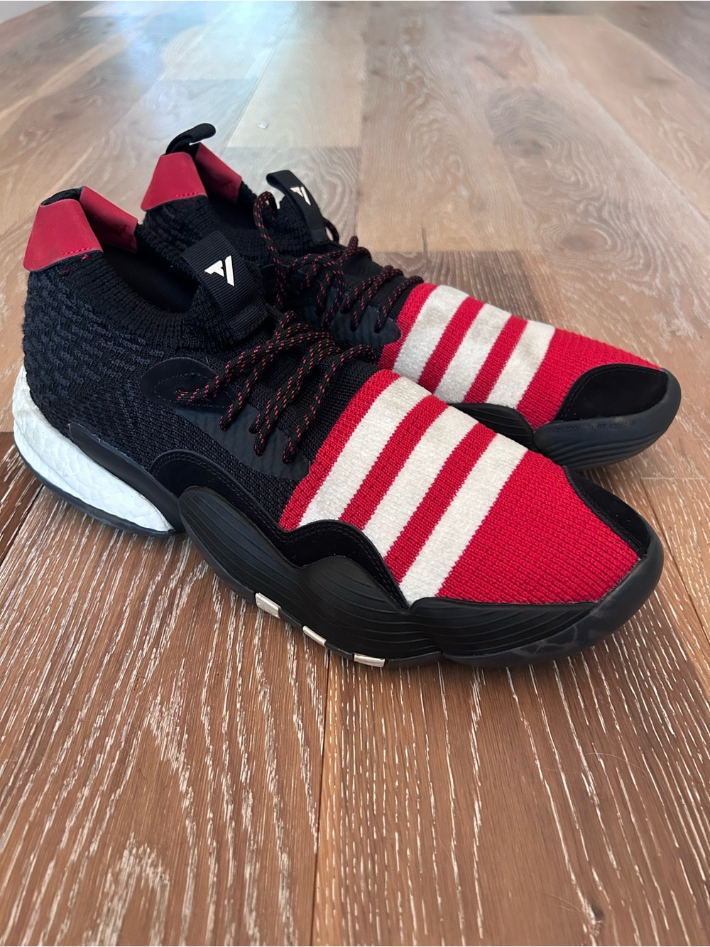 Adidas Trae Young 2 Meilin Chinese New Year Red Black Basketball Shoes Mens 12-